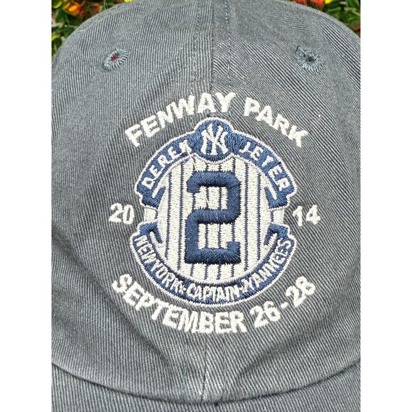 Derek Jeter New York Yankees The Captain Fenway Park September 26-28 MLB Hat - Picture 3 of 9